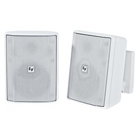 5&quot; SURFACE MOUNT SPEAKER 70/100V WHITE PAIR (PRICED AND SOLD AS PAIR ONLY)